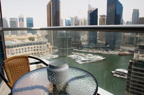 شقة دبي  في Studio - Bay Central Tower المظهر الخارجي الصورة